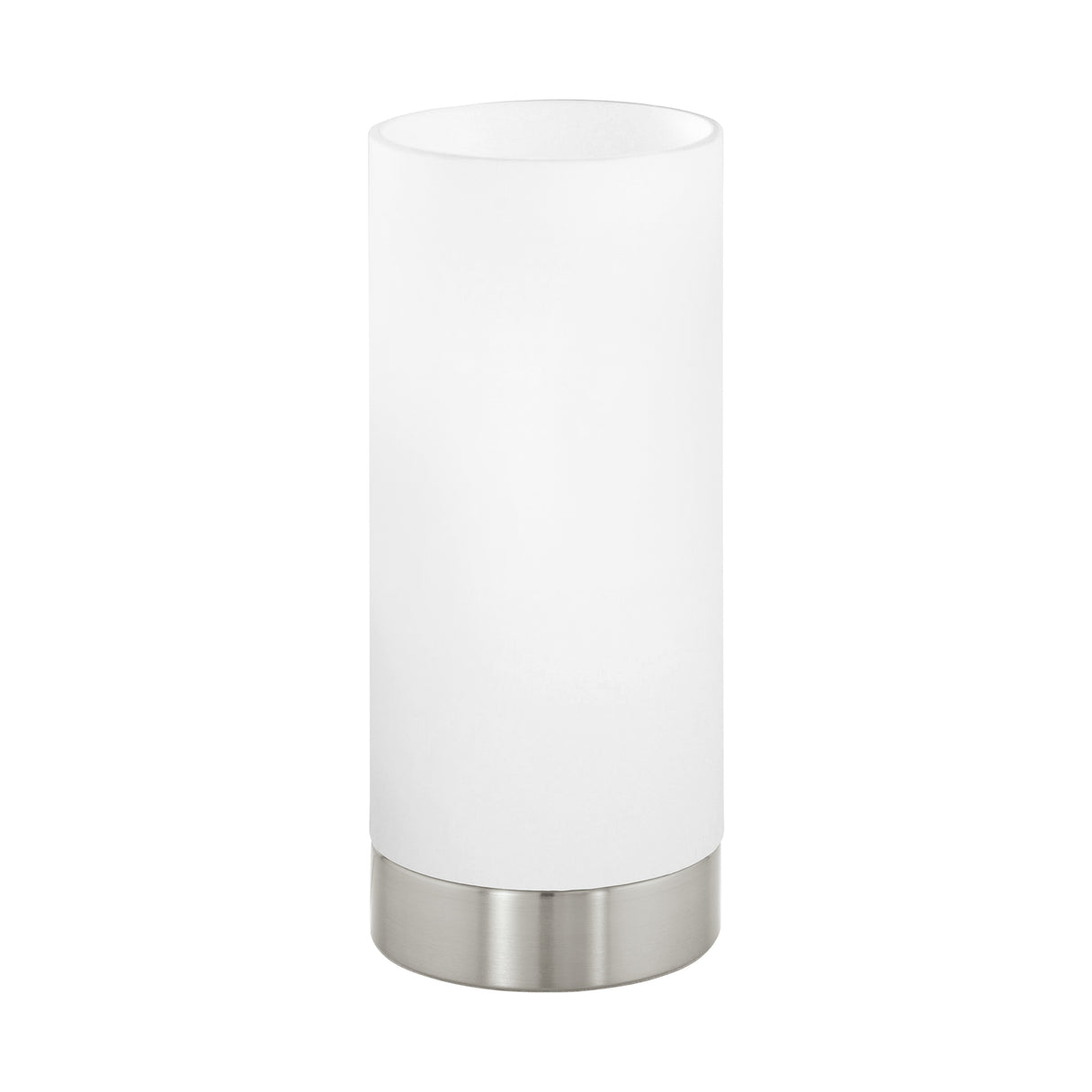 Eglo EU Damasco 1 Table Lamp – Satin Nickel Steel 10cm