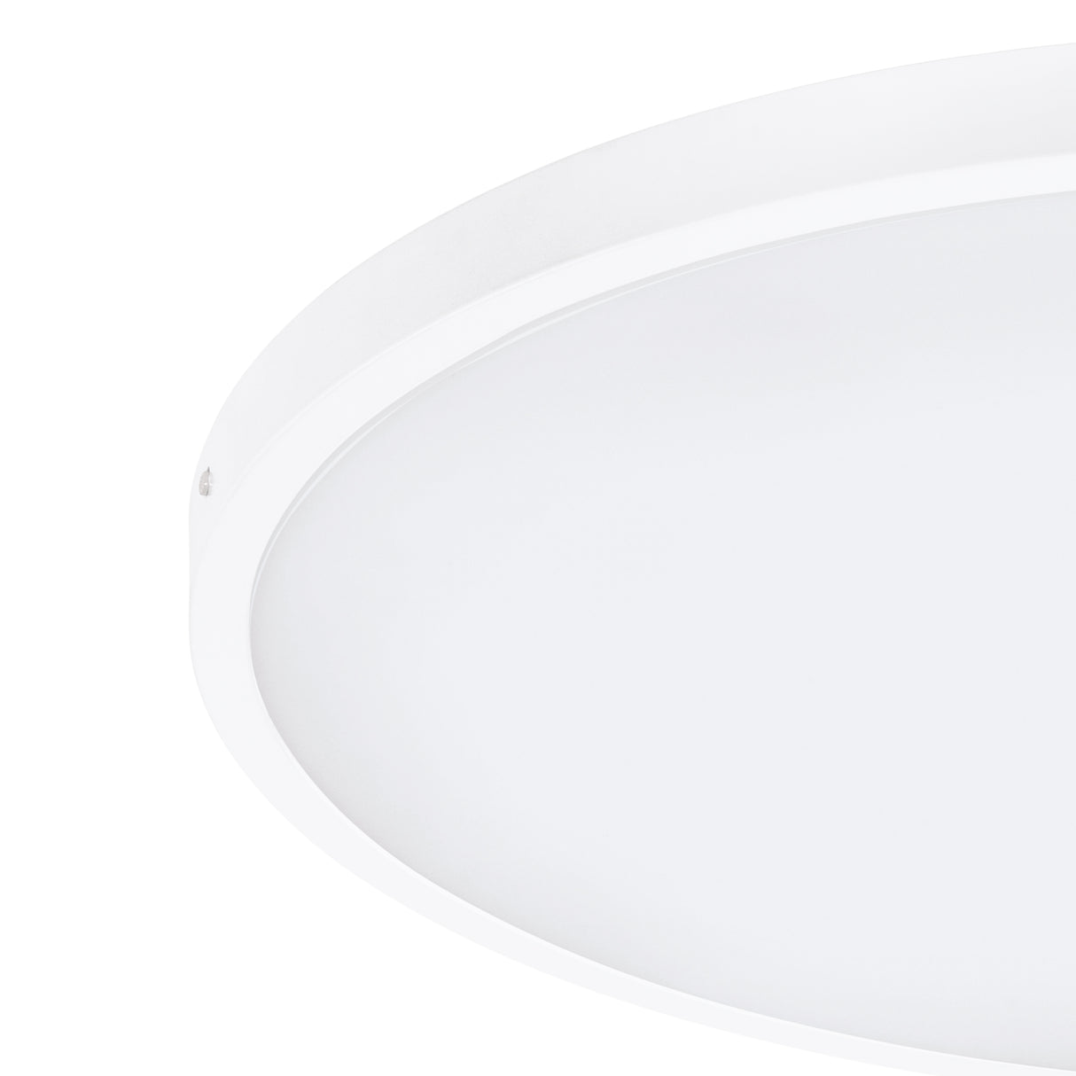 Eglo EU FUEVA 1 LED Surface?Mounted Ceiling Light – 600mm White, Warm White, Dimmable