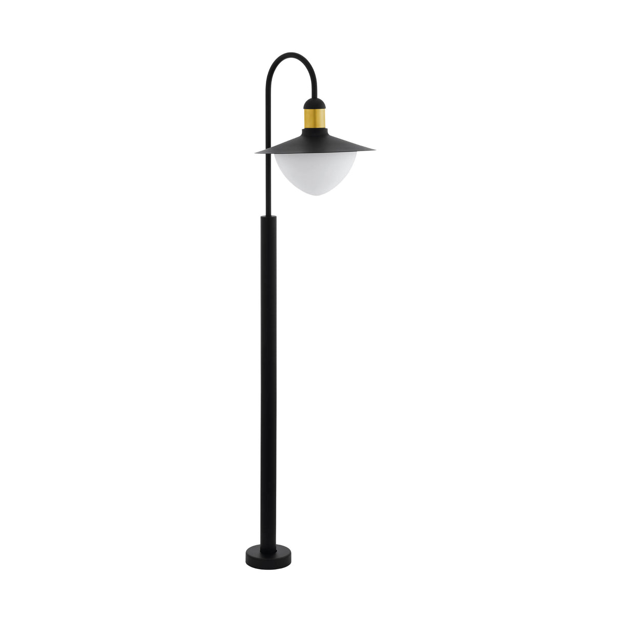 Eglo EU Sirmione Steel Black & Gold LED Pathway Light