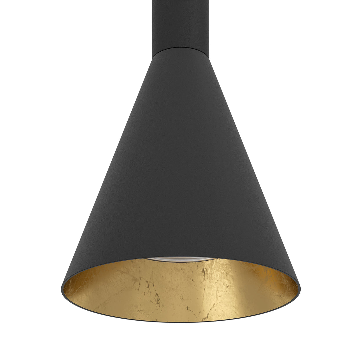 Eglo EU Cortaderas Steel Black & Gold LED 4-Light Pendant