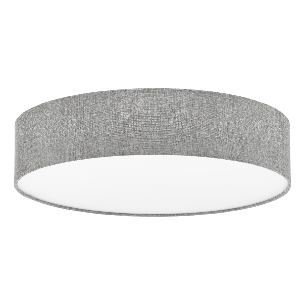 Eglo Lighting CL/3 E27 Ø570 linen grey 'PASTERI' textiles pendets from the PASTERI range. Part Number - 97613