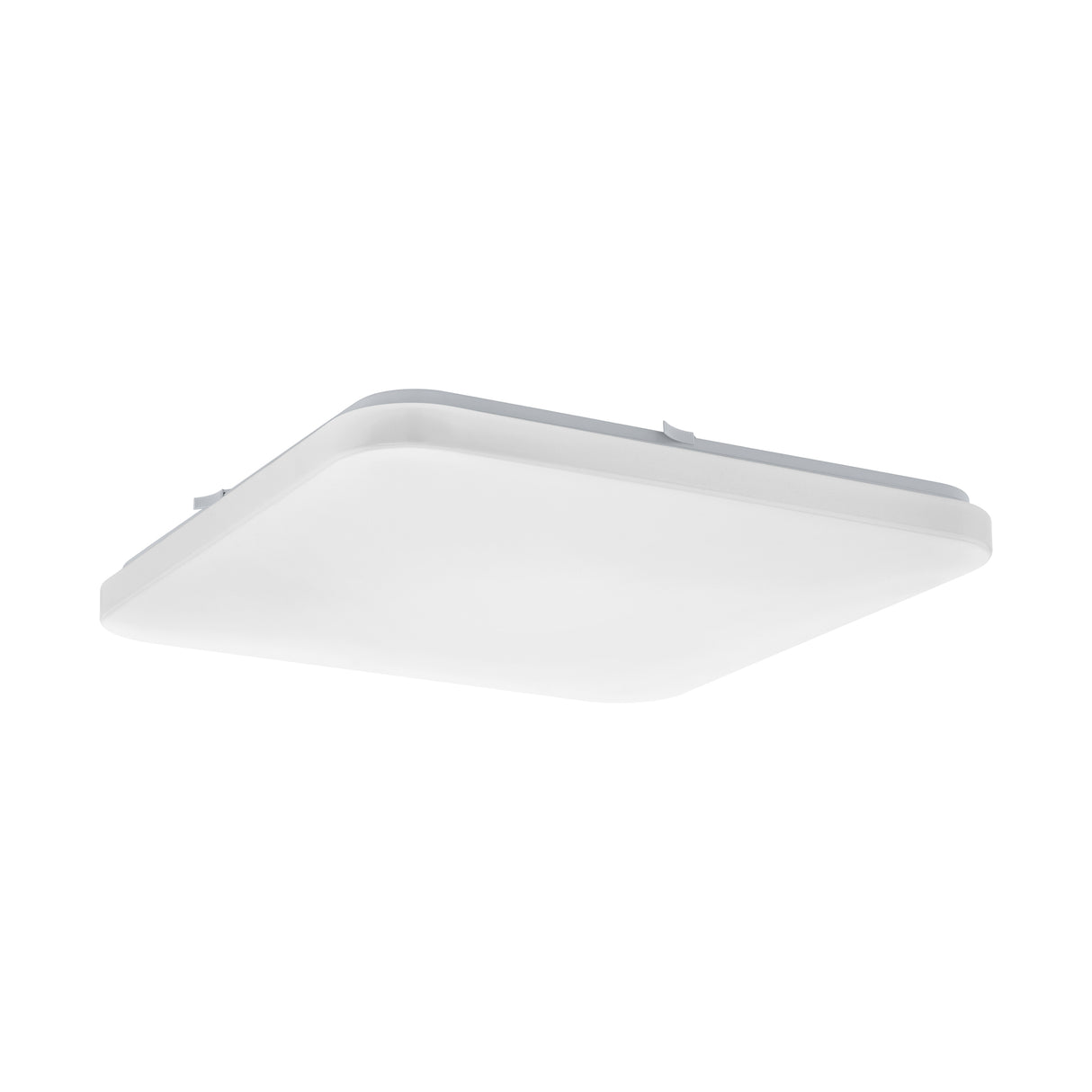Eglo EU Frania Square White Wall/Ceiling Light, 43cm