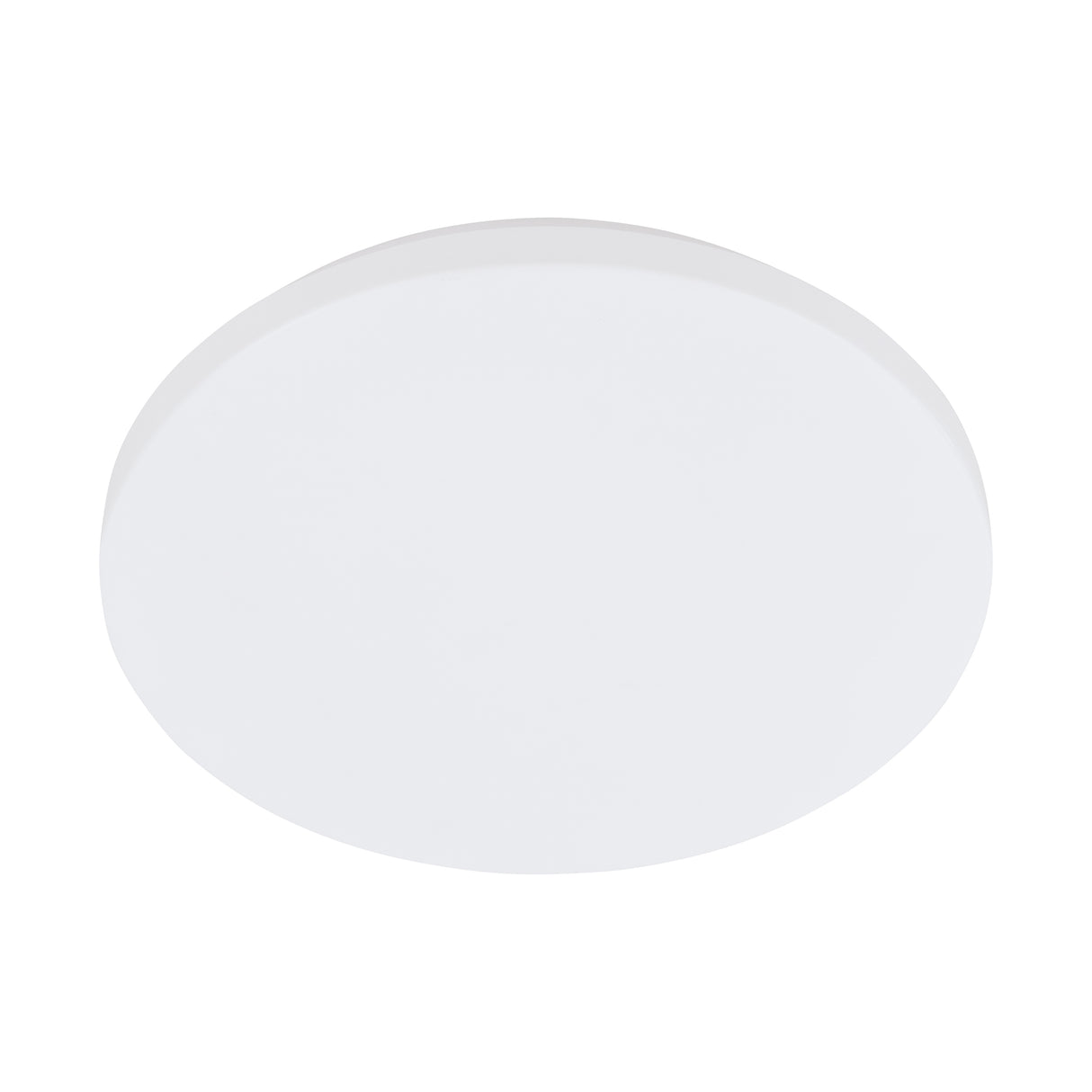 Eglo EU Frania Rounded Plastic & Steel LED Bathroom Ceiling Light, 33cm