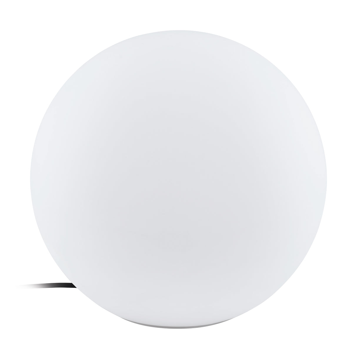 Eglo EU Monterolo White Plastic Outdoor Round Floor Lamp, 39cm