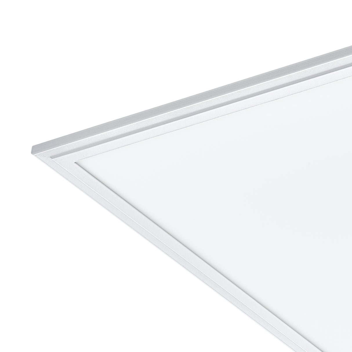 Eglo EU Salobrena 1 Ultra-Slim Modern White Square LED Ceiling Light