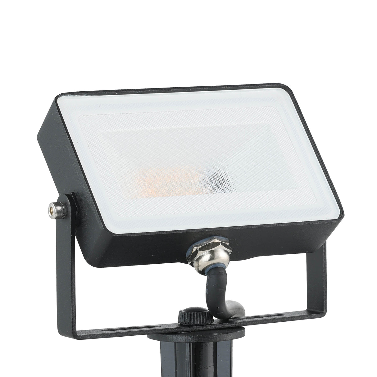 Eglo EU Faedo 4 LED Outdoor 10W Flood Light Black Aluminium RGBW with Remote Control
