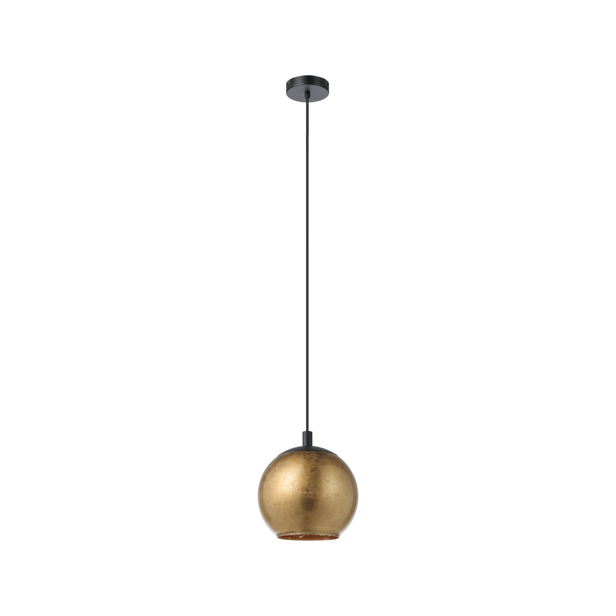 Eglo EU Albaraccin Gold Coloured & Steel Modern Single Pendant