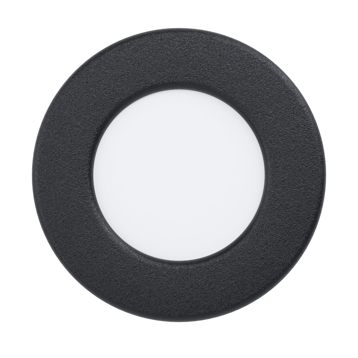 Eglo EU Fueva 5 Black LED Round Recessed Light, 8.6cm, 3000K