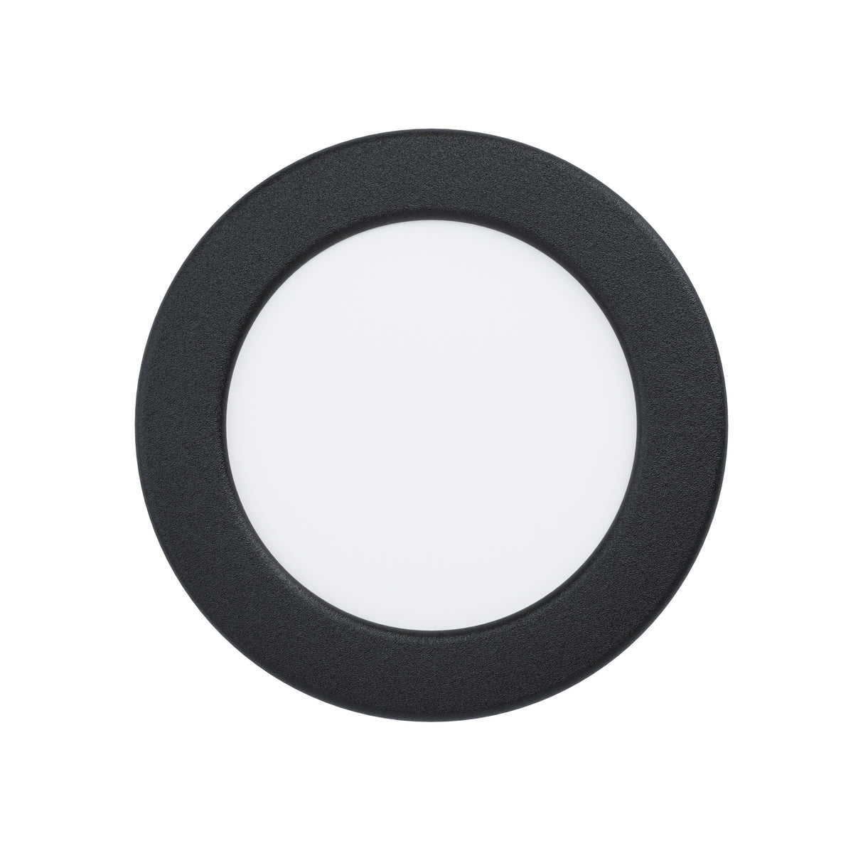 Eglo EU Fueva 5 Black LED Round Recessed Light, 11.7cm, 4000K