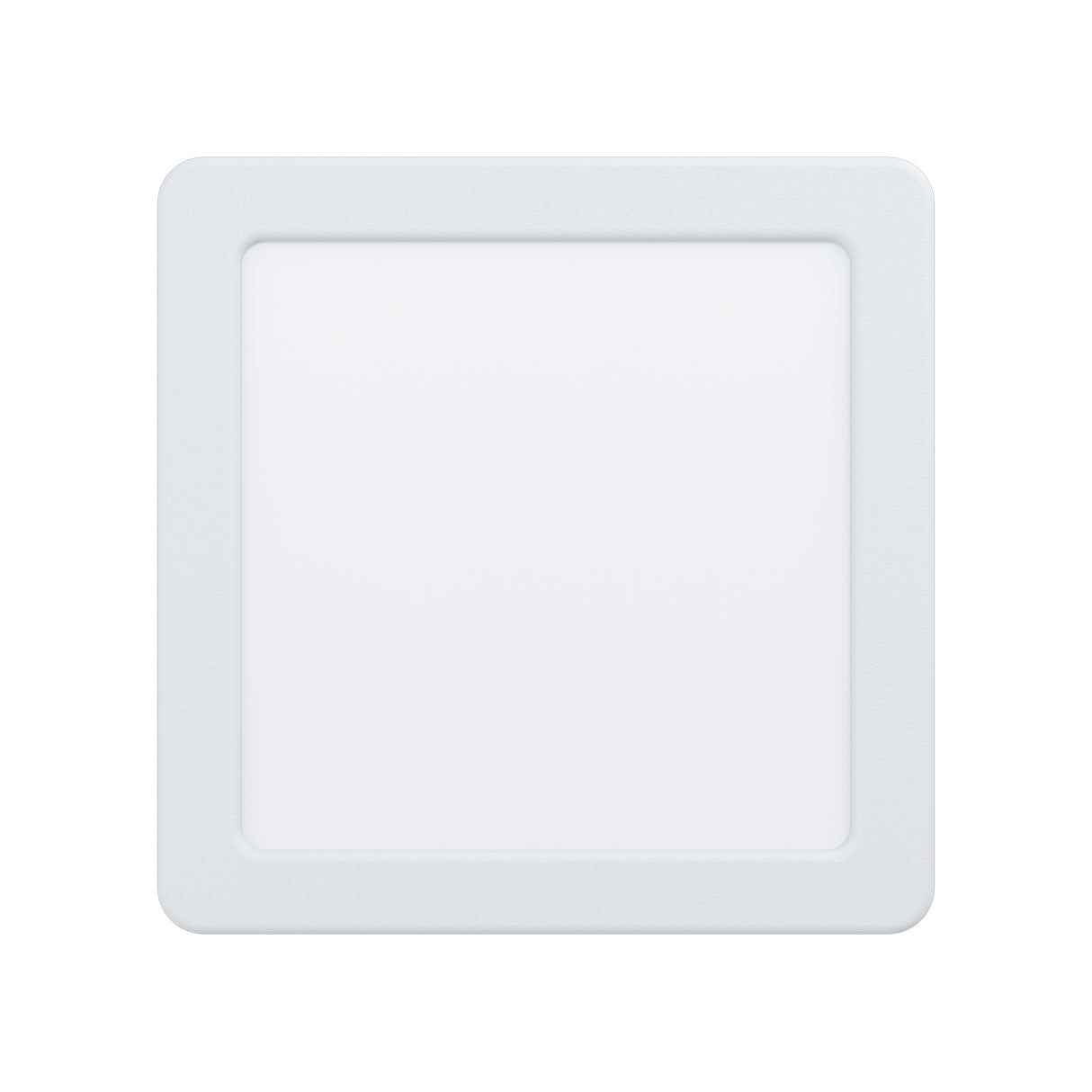 Eglo EU Fueva 5 LED Square White Steel Recessed Light, 16.6cm