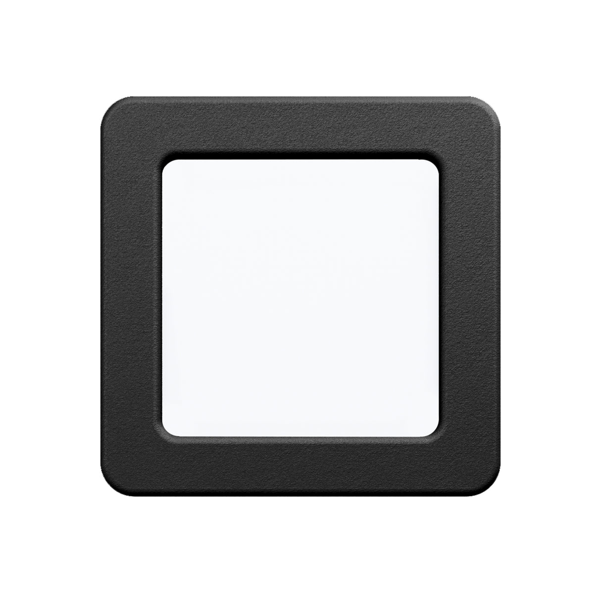 Eglo EU Fueva 5 Black LED Square Recessed Light, 11.7cm, 4000K