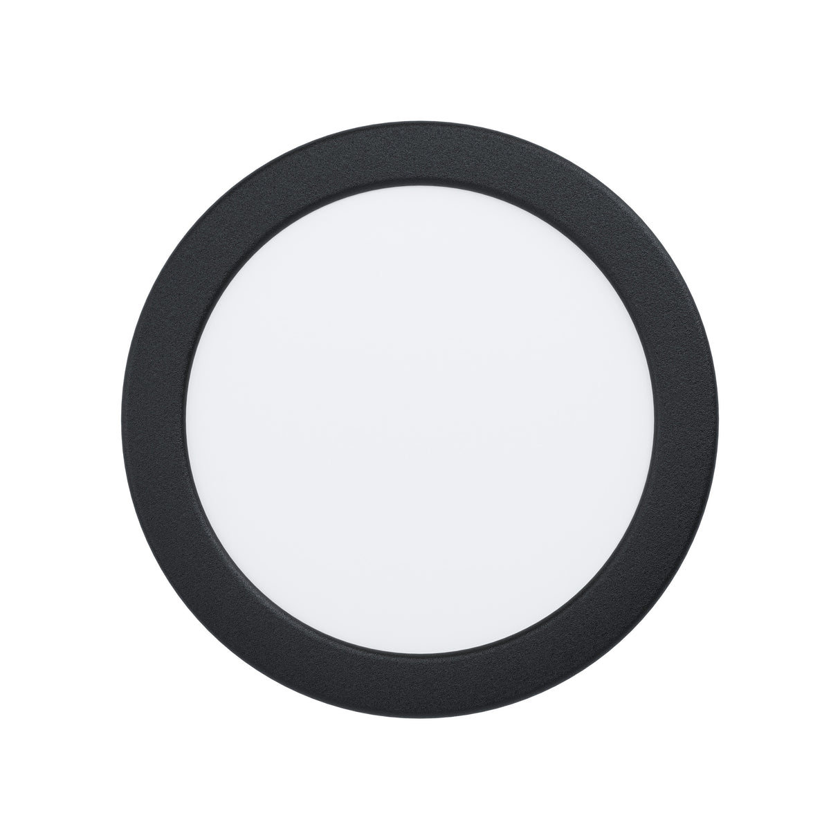 Eglo EU Fueva 5 LED Round Black Steel Bathroom Recessed Light, 16.6cm, 4000K