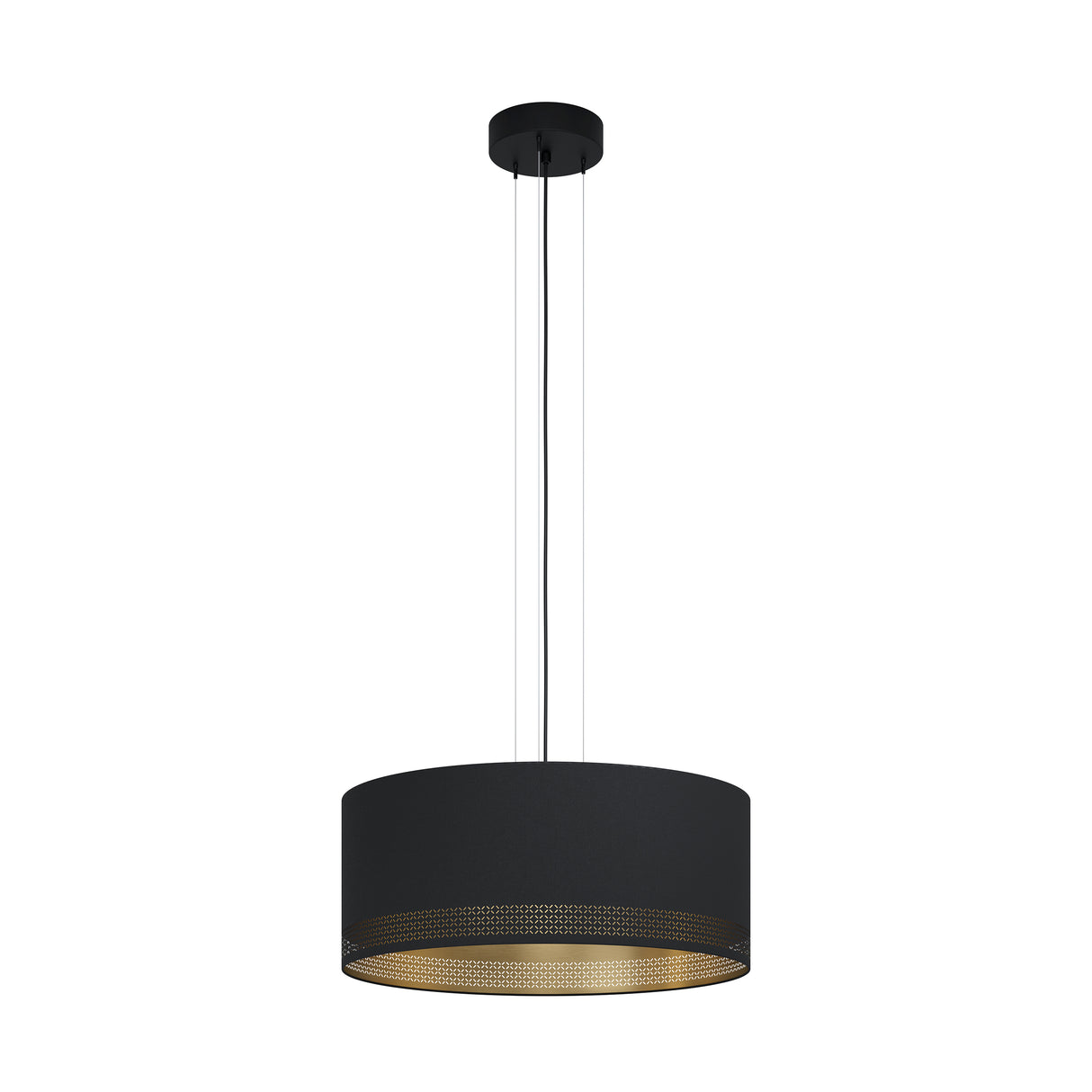Eglo EU Esteperra Decorative Black/Gold Single Pendant