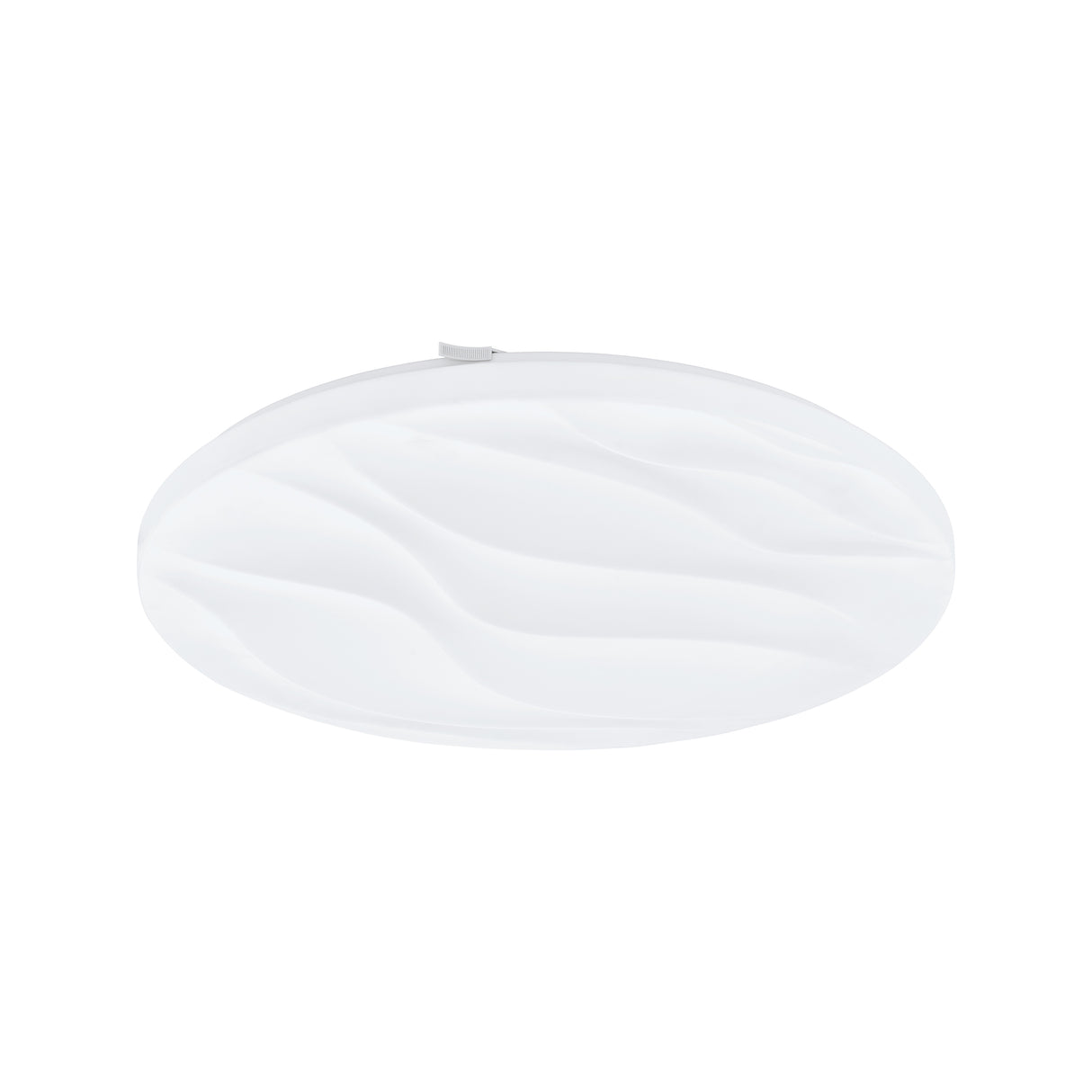 Eglo EU Benariba White Steel & Plastic LED Ceiling Light, 44cm