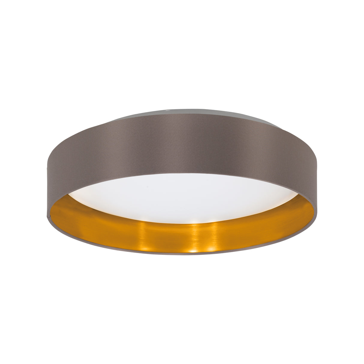 Eglo EU Maserlo 2 Cappuccino & Gold Ceiing Light