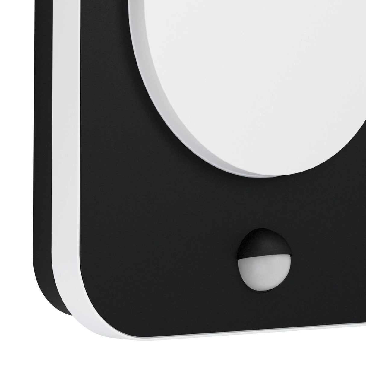 Eglo EU Madriz LED Outdoor Wall Light Black with Motion Sensor