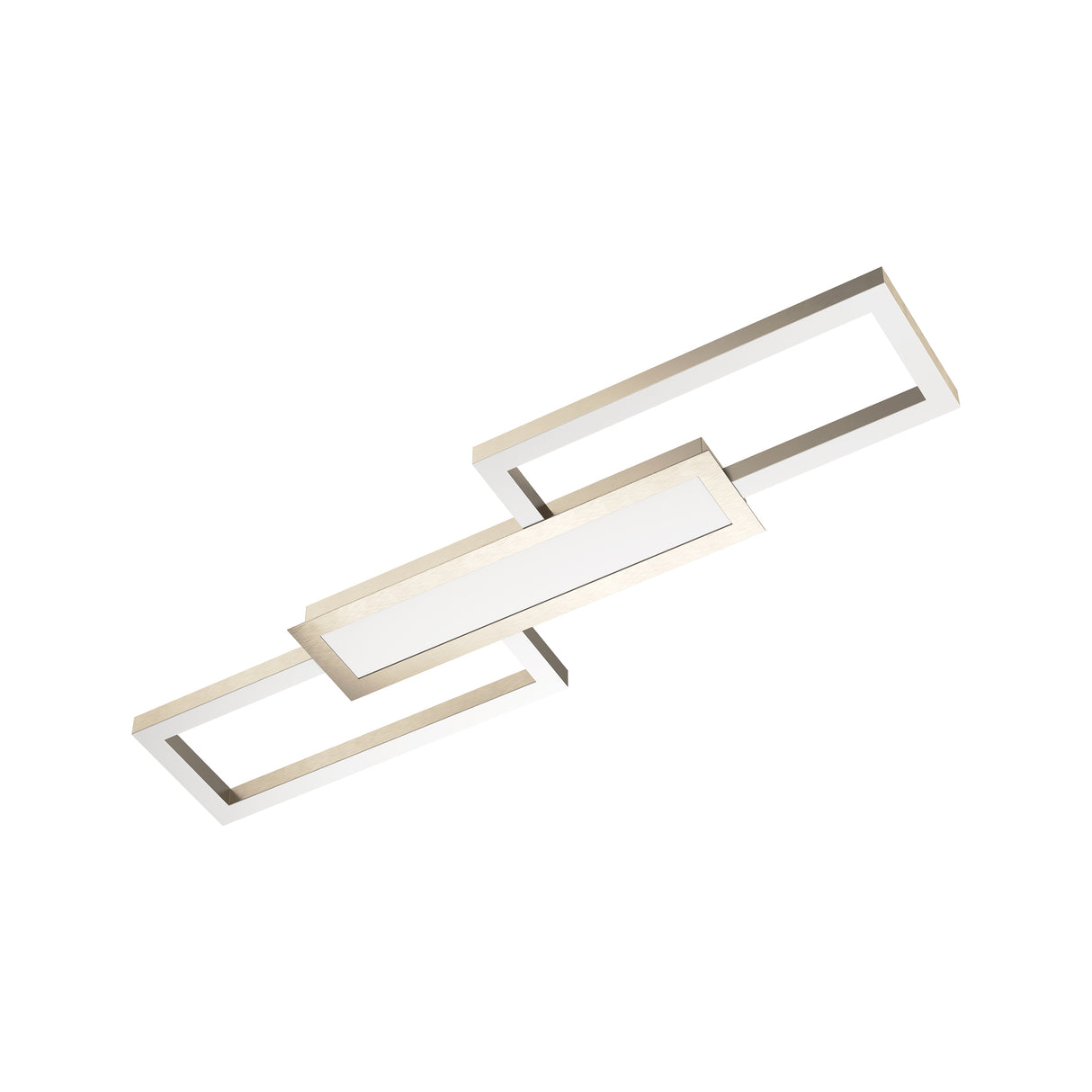 Eglo EU Monirote Steel & Aluminium White LED Modern Celing Light