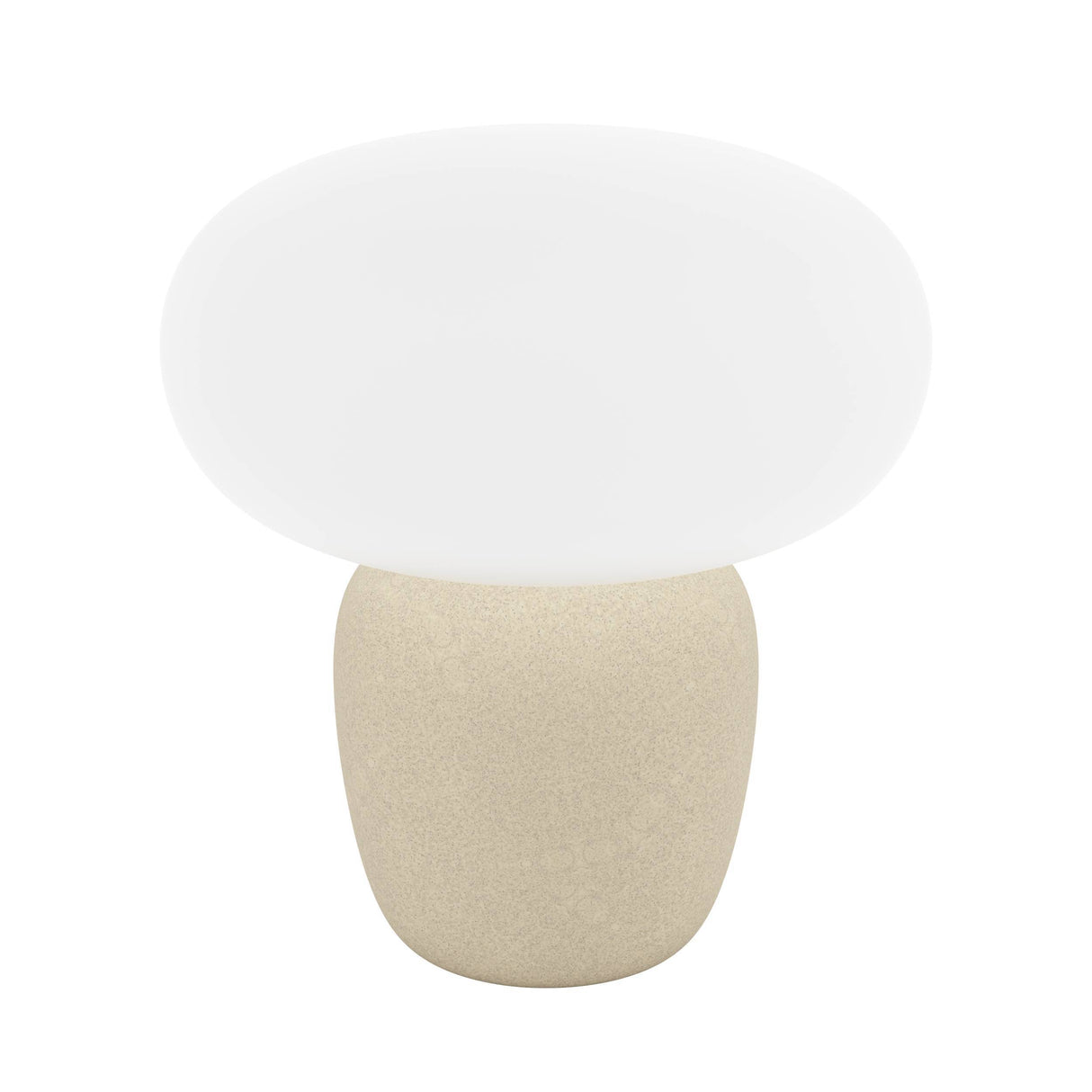 Eglo EU Cahuama Light Brown Ceramic & Glass Contemporary Table Lamp
