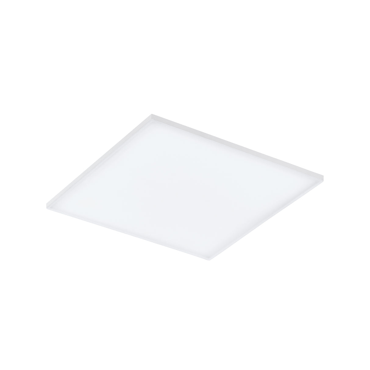 Eglo EU Turcona-CCT Steel & Aluminum White LED Ceiling Light, Square