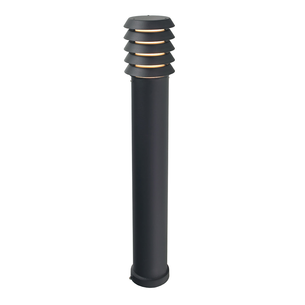 Norlys Alta 1 Light Large Bollard ALTA-L-E27-BLK