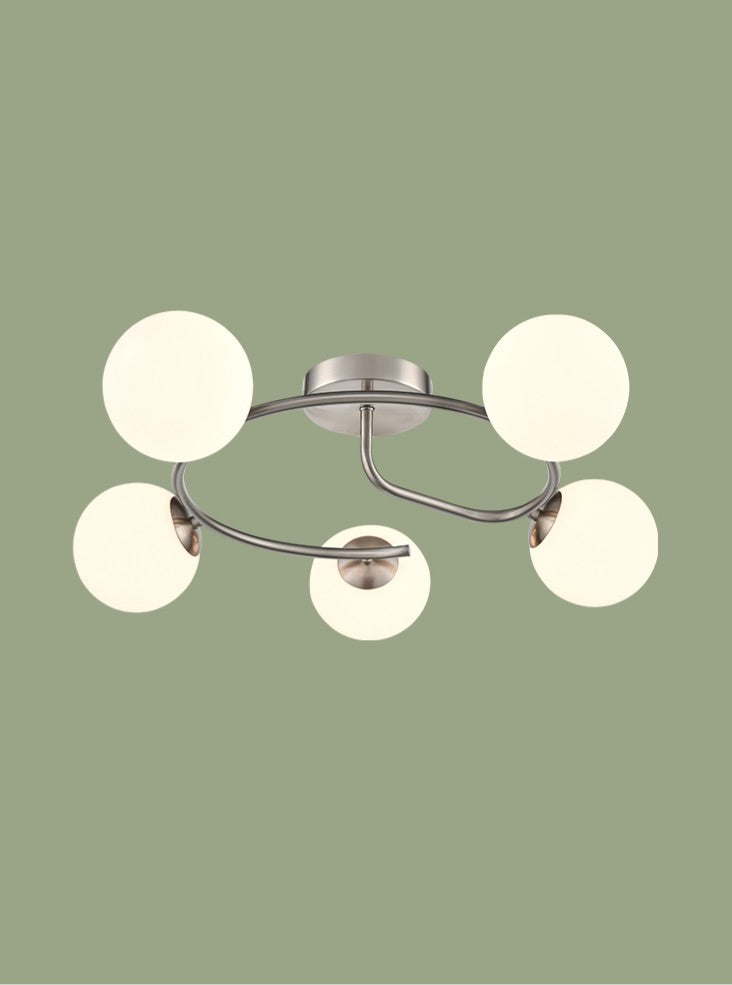 Franklite Atlas 5lt semi-flush fitting Atlas part no - FL2501-5-378