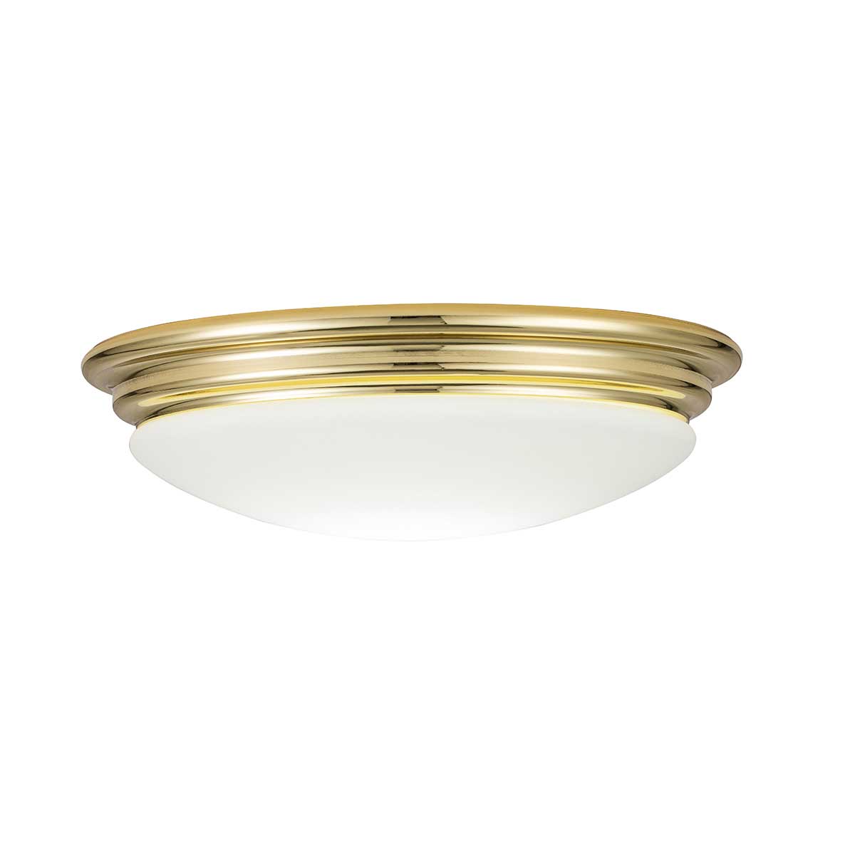 Elstead Lighting Brompton 1 Light Flush BATH-BROMPTON-F-PB