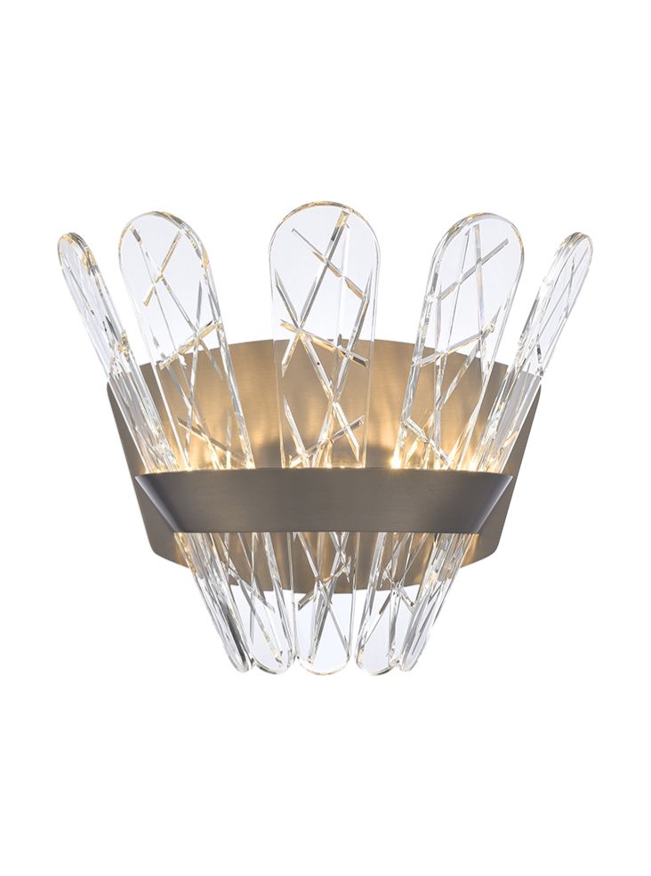 Franklite Beatrice Brushed Bronze LED Wall Light Beatrice part no - WB545