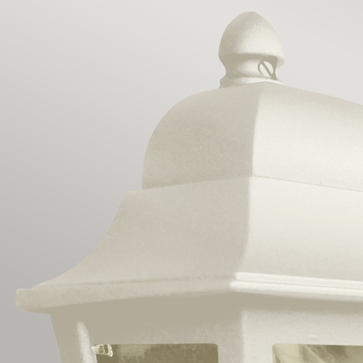 Elstead Lighting Deco Lane 1lt Half Wall Lantern DECO-LANE7-CREAM