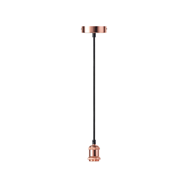JCC Lighting JC84221RG E27 Classic Pendant Rose Gold