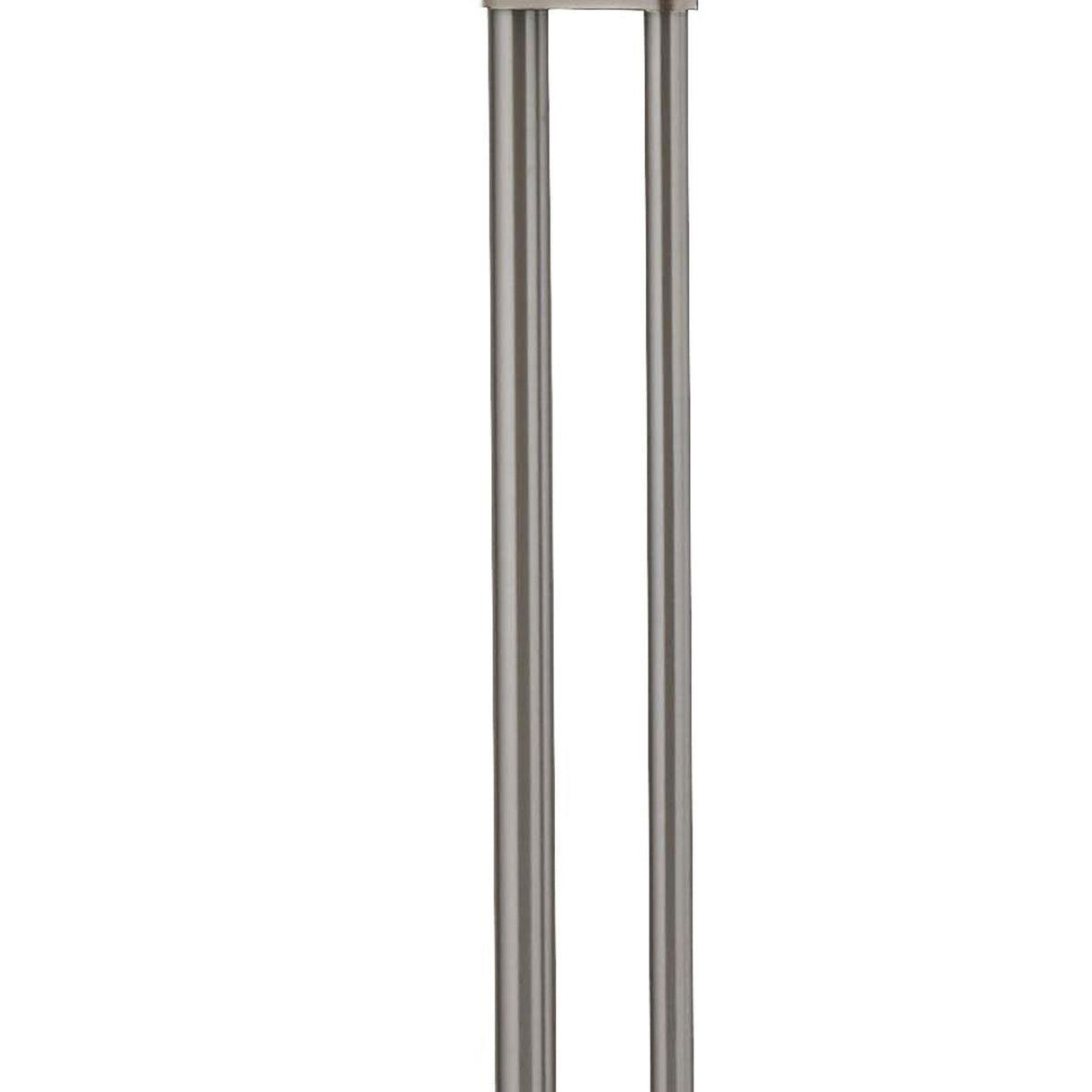 Searchlight Electric Gio Floor Lamp - Satin Nickel & Chrome Metal 1024SNCC