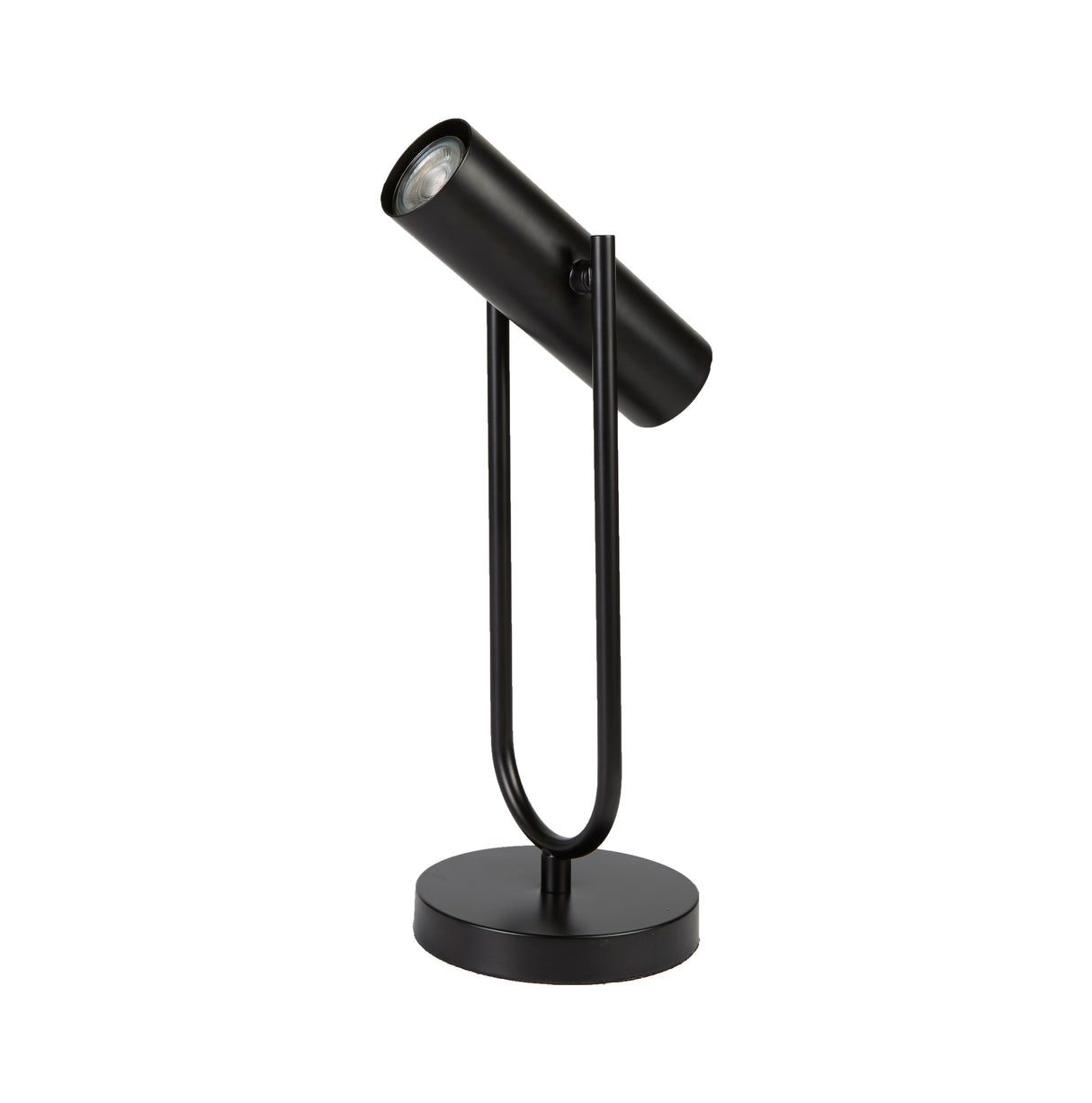 Searchlight Electric Telescope Table Lamp - Matt Black Metal 2791BK