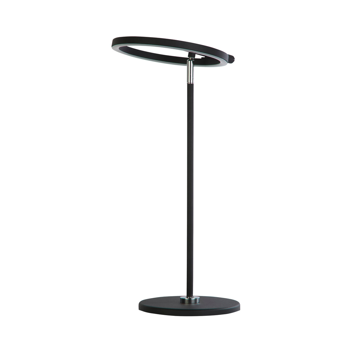 Searchlight Electric Space LED Table Lamp, Black Metal 32802BK
