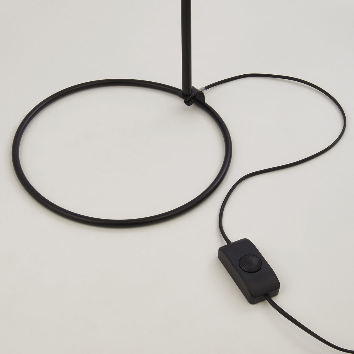 Searchlight Electric Dulwich Floor Lamp - Black Metal 35722-1BK