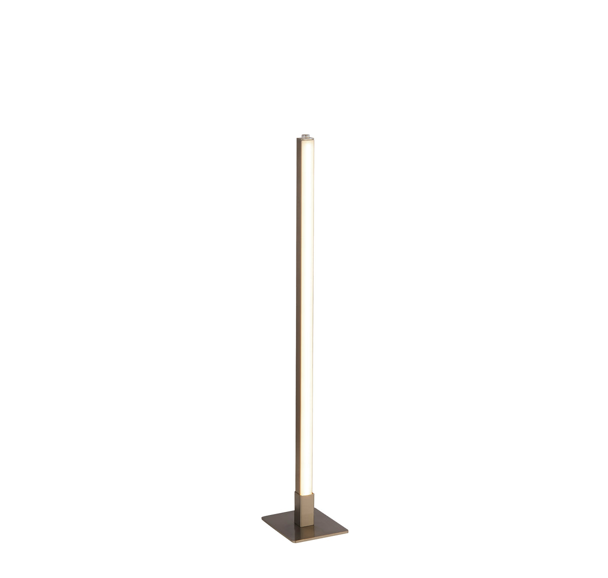 Tribeca Table Lamp - Satin Silver Metal