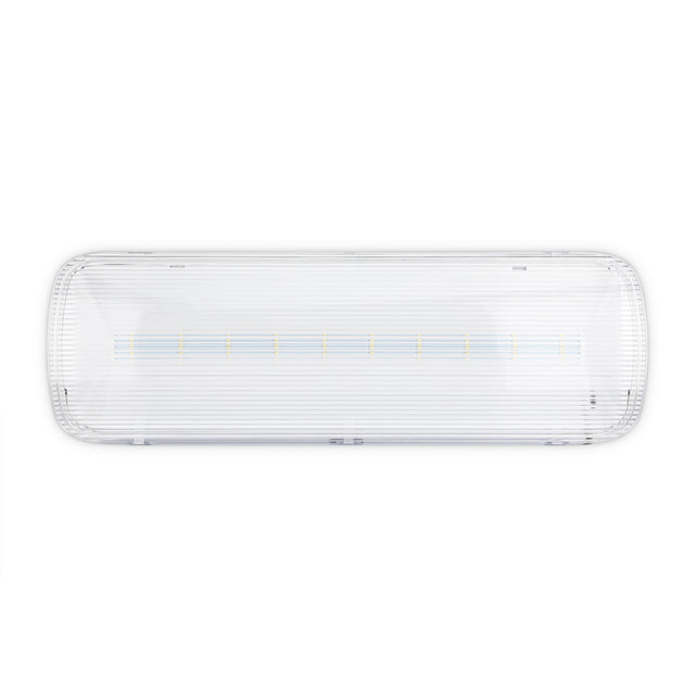 JCC Lighting JC110004 Emergency Bulkhead 3W IP65 6000K Maintained/non-maintained White with legends