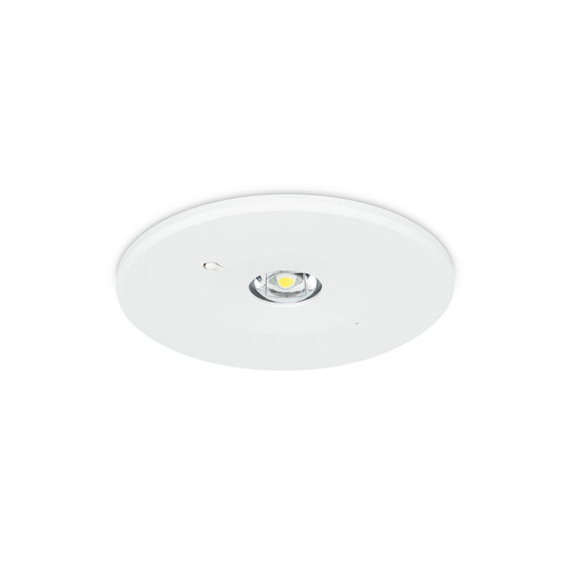 JCC Lighting JC110006 Emergency Downlight 2W IP20 6000K Non-maintained White -inc Open/Corridor lenses