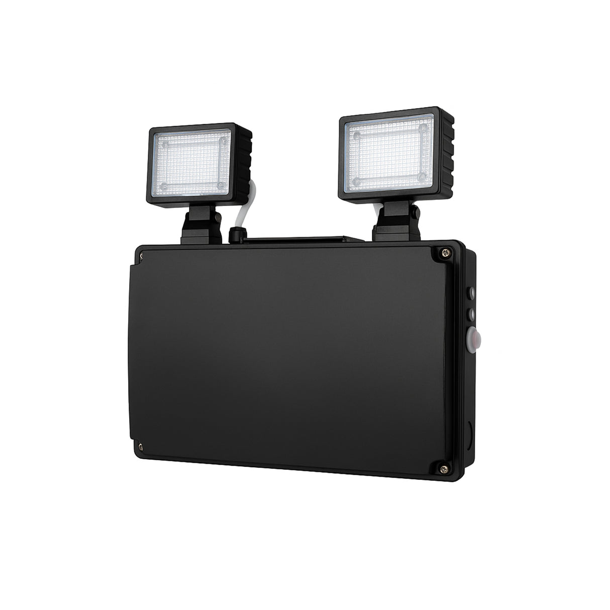 JCC JCEM110010BLK EscapeLUX™ Emergency Twin Spot 9W 1000lm 6000k IP65 Black Self Test
