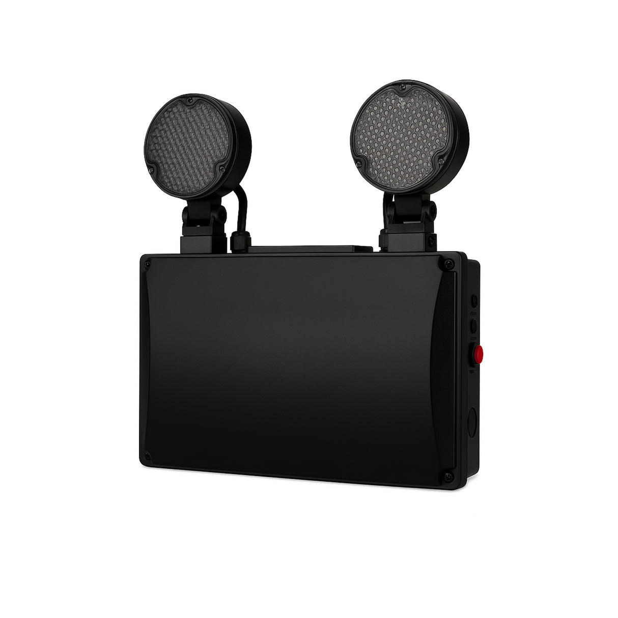JCC JCEM110011BLK EscapeLUX™ Emergency Twin Spot 3W 450lm 6000k IP65 Black Self Test