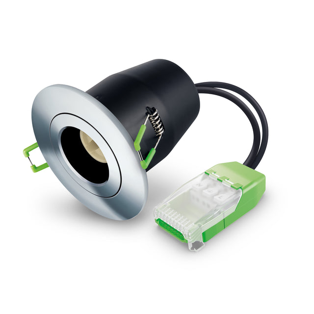 JCC Lighting JC010023/CH Fireguard Next Generation Unlamped Downlight Tilt IP20 Chrome