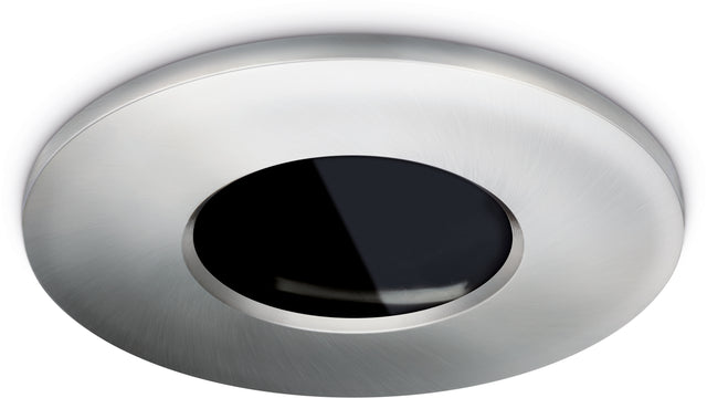 JCC Lighting JC010019/BN Fireguard Next Generation Mains Twist and Lock Bezel Only IP65 Brushed Nickel
