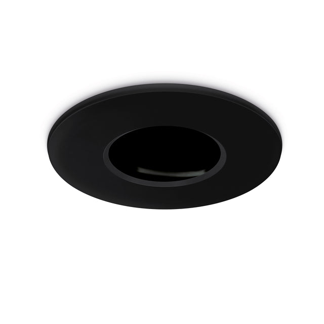 JCC Lighting JC010013/BL Fireguard Next Generation Mains Twist and Lock Bezel Only IP20 Black