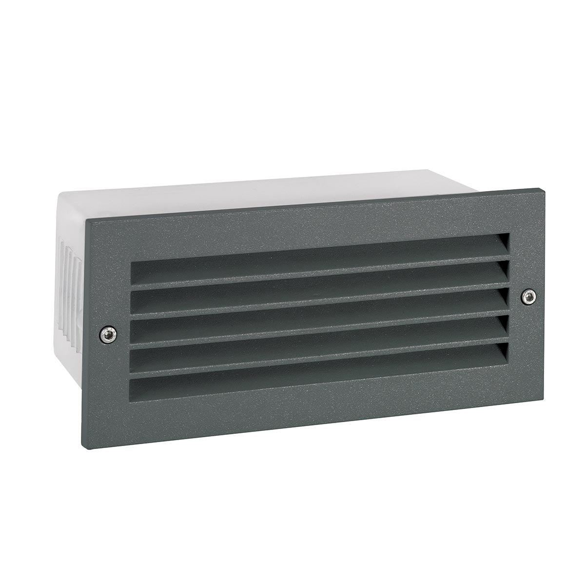 Norlys Grimstad LED Recessed Louvre Wall Light Graphite G-STAD-LVD-LED-G