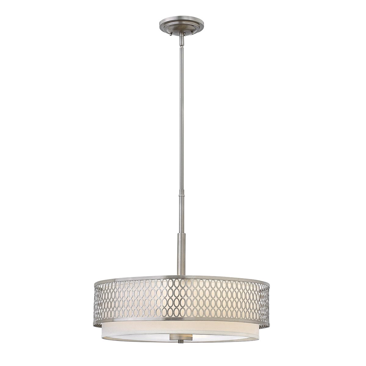 Hinkley/ Fredrick Ramond Jules 3 Light Pendant / Semi-Flush HK-JULES-3P-BN