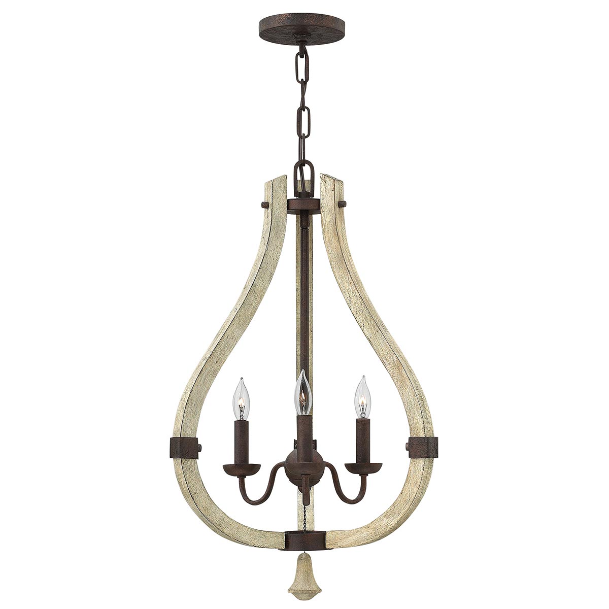 Hinkley Middlefield 3 Light Chandelier HK-MIDDLEFIELD3