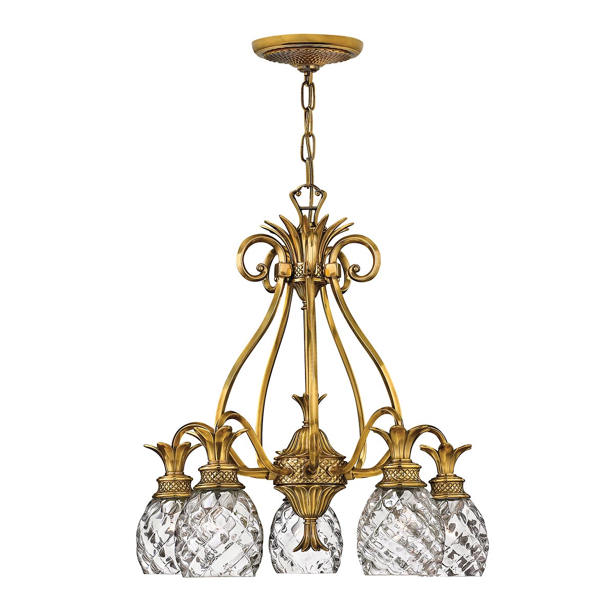Hinkley Plantation 5 Light Chandelier HK-PLANTATION5-BB