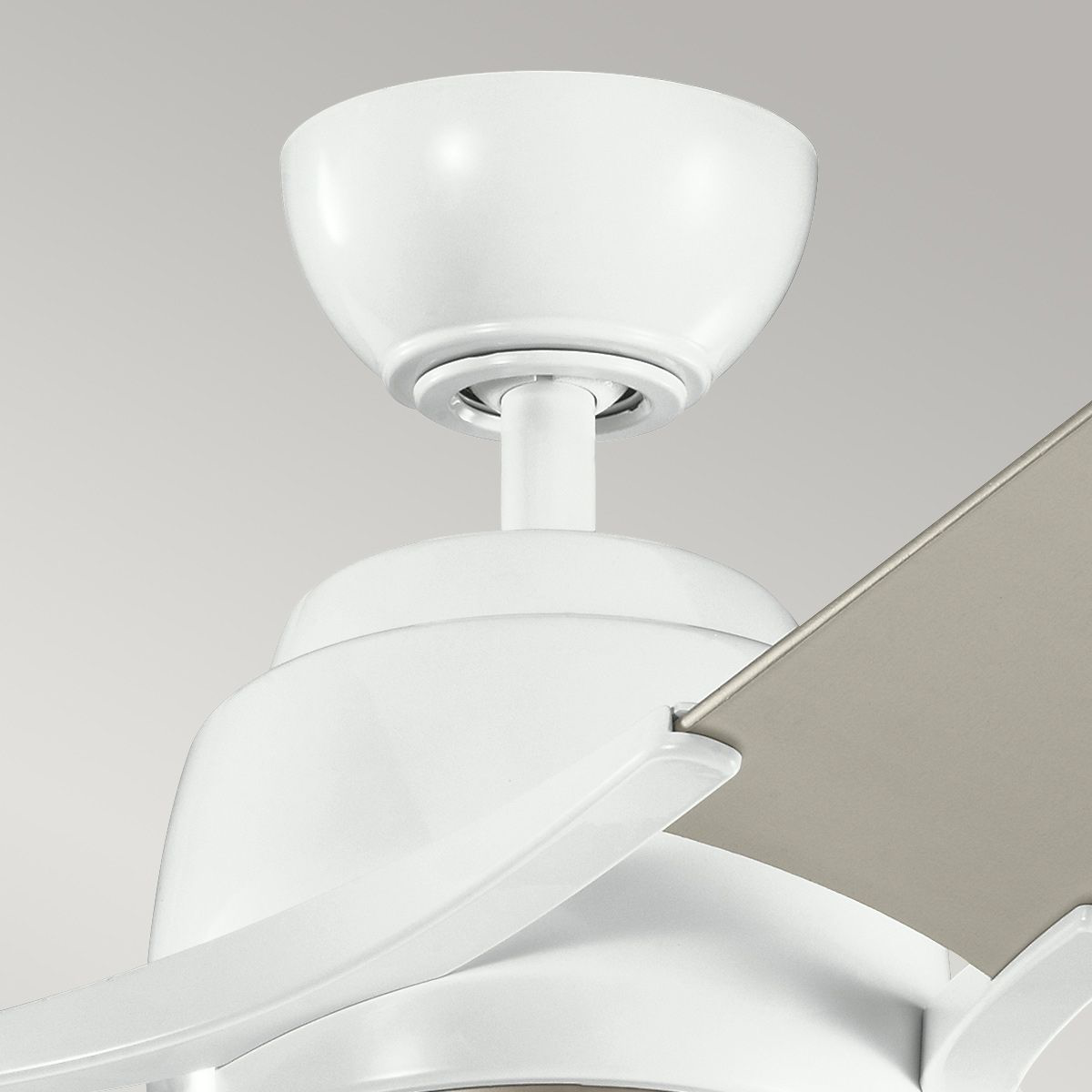 Kichler Ceiling Fan Zeus - 60in / 152cm Fan - White part Number = KLF-ZEUS-60-WHT