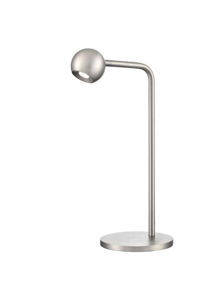 Franklite Iris Satin Nickel LED Table Lamp Iris part no - TL219