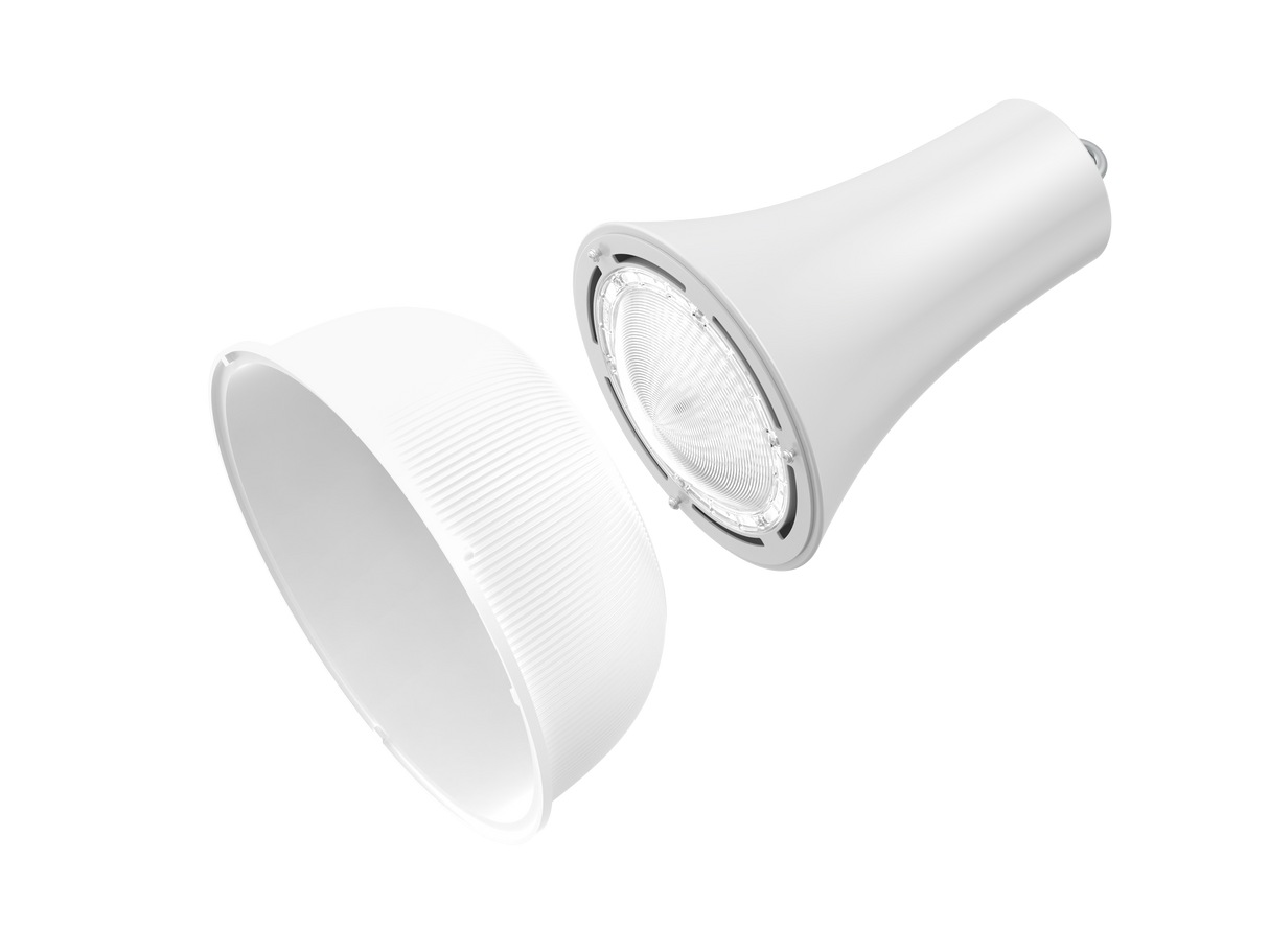 JCC JC040502WHWOP Retail Pendant 20/40/60W 3CCT 3/4/57K IP44 White Opal Reflector