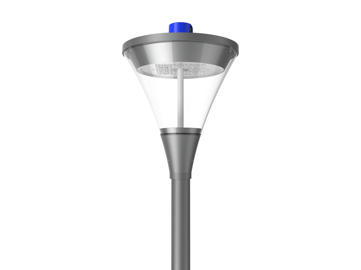 JCC JC060102 LED Post-top Light 20/40/60W 3K/4K/57K IP66 Grey Prismatic
