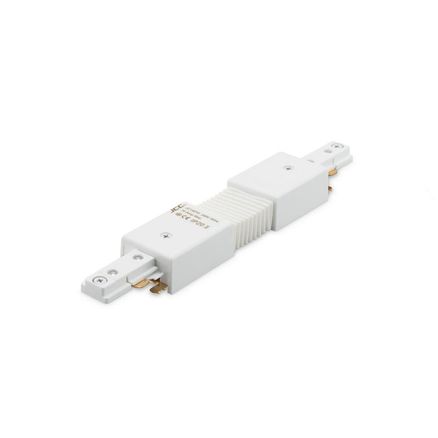 JCC Lighting JC14010WH Mainline Mains IP20 Flexible Track Connector White